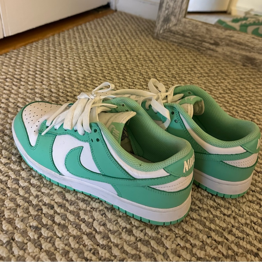 Custom Mint Green Dunks